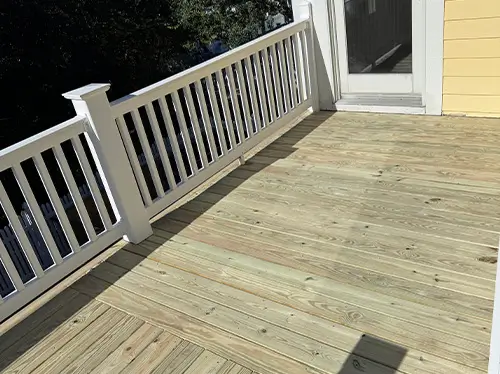 wood deck
